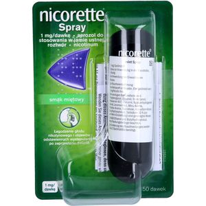 Nicorette Mint Spray 1 mg/Sprühstoß 1 St