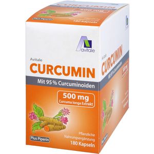 CURCUMIN 500 mg 95% Curcuminoide+Piperin Kapseln