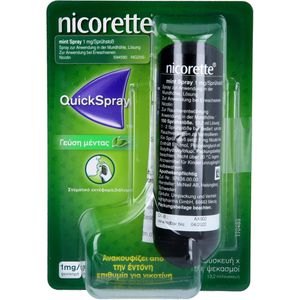 NICORETTE Mint Spray 1 mg/Sprühstoß