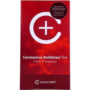 CERASCREEN Coronavirus Antikörper Test z.Einsenden