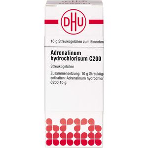 ADRENALINUM HYDROCHLORICUM C 200 Globuli