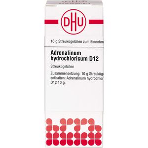 ADRENALINUM HYDROCHLORICUM D 12 Globuli