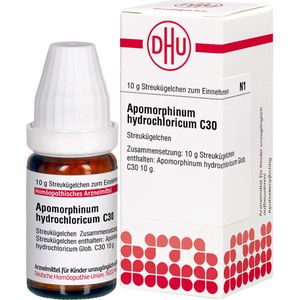 APOMORPHINUM HYDROCHLORICUM C 30 Globuli