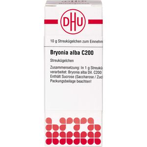 Bryonia Alba C 200 Globuli 10 g 10 g