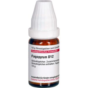 FAGOPYRUM D 12 Globuli