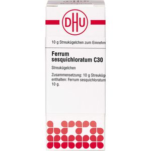 FERRUM SESQUICHLORATUM C 30 Globuli