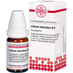 LITHIUM CHLORATUM D 12 Globuli