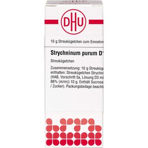 STRYCHNINUM PURUM D 12 Globuli