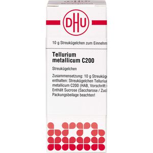 TELLURIUM metallicum C 200 Globuli