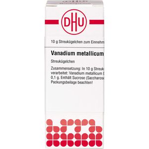 Vanadium Metallicum D 12 Globuli 10 g