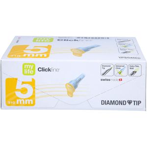 MYLIFE Clickfine Pen-Nadeln 5 mm 31 G Diamond Tip