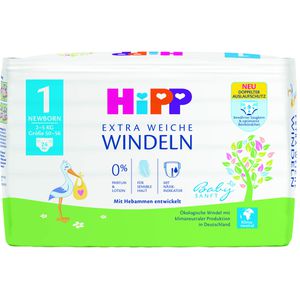 HIPP Babysanft Windeln Newborn 2-5kg Gr.1 Vorratsb