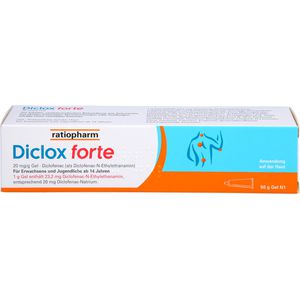 Diclox forte 20 mg/g Gel 50 g 50 g