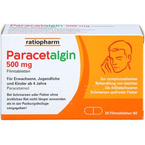     PARACETALGIN 500 mg Filmtabletten
