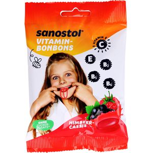 SANOSTOL Vitamin-Bonbons Himbeer-Cassis