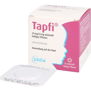 TAPFI 25 mg/25 mg wirkstoffhaltiges Pflaster