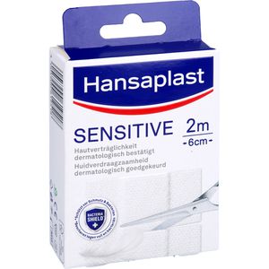 HANSAPLAST Sensitive Pflast.hypoallergen 6 cmx2 m