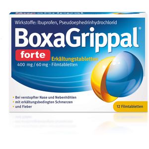 BOXAGRIPPAL forte Erkältungstabletten 400 mg/60 mg FTA