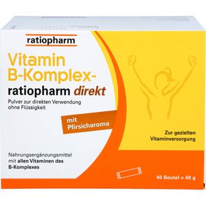 Vitamin B-Komplex-ratiopharm direkt Pulver 40 St 40 St