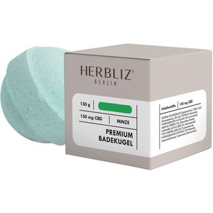 HERBLIZ CBD Badekugel Minze 150 mg