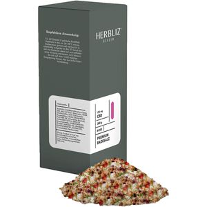 HERBLIZ CBD Badesalz Rose 150 mg