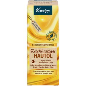 KNEIPP reichhaltiges Hautöl Schönheitsgeheimnis