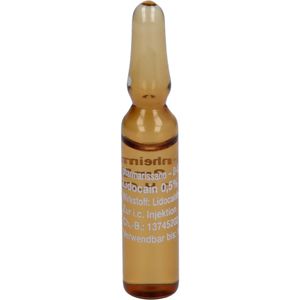 LIDOCAIN pharmarissano 0,5% Inj.-Lsg.Ampullen 2 ml