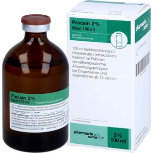 PROCAIN pharmarissano 2% Maxi Inj.-Lsg.Fla.100 ml