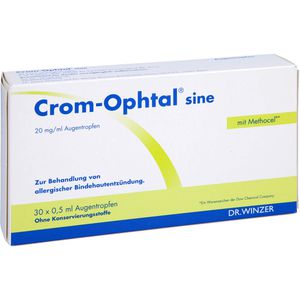 Crom-Ophtal sine Augentropfen Edb 15 ml