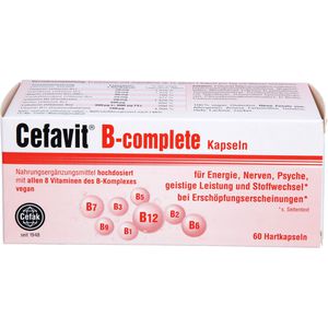 Cefavit B-complete Hartkapseln 60 St 60 St