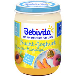 BEBIVITA Bio Frucht & Joghurt auf Pfirs.-Marac.Duo