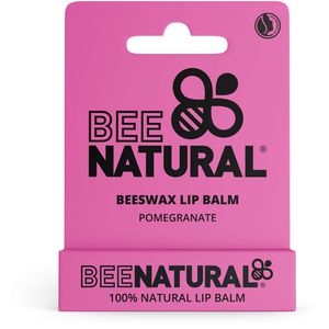 BEE Natural Lip Balm Pomegranate-Granatapfel