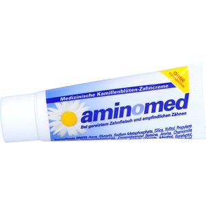 AMINOMED Kamillenblüten Zahncreme ohne Titandioxid
