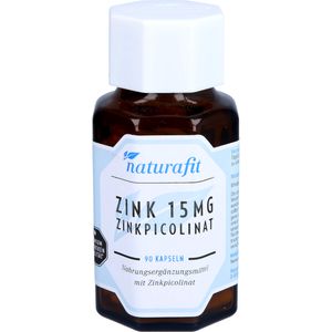 NATURAFIT Zink 15 mg Zinkpicolinat Kapseln