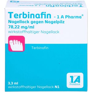 Terbinafin-1A Pharma Nagell.g.Nagelpilz 78,22mg/ml 3,3 ml 3,3 ml
