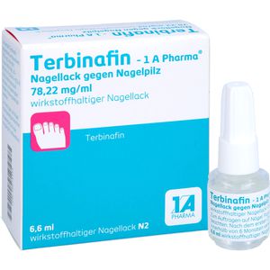 TERBINAFIN-1A Pharma Nagell.g.Nagelpilz 78,22mg/ml