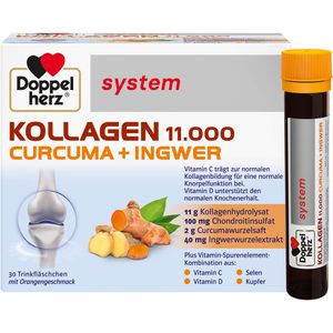 DOPPELHERZ Kollagen 11.000 Curcuma+Ingw.system TRA