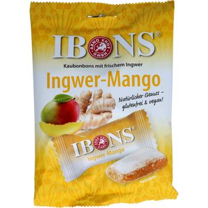 IBONS Ingwer Mango Tüte Kaubonbons