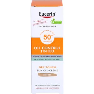     EUCERIN Sun Oil Control tinted Creme LSF 50+ mitt.
