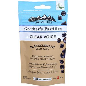 GRETHERS SWISSHERBS Clear Voice blackcurrant
