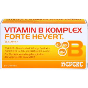 Vitamin B Komplex forte Hevert Tabletten 60 St 60 St