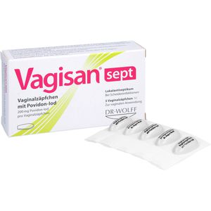 VAGISAN sept Vaginalzäpfchen mit Povidon-Iod