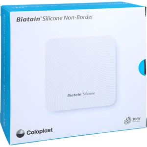 BIATAIN Silicone Non-Border Schaumverb.10x10 cm