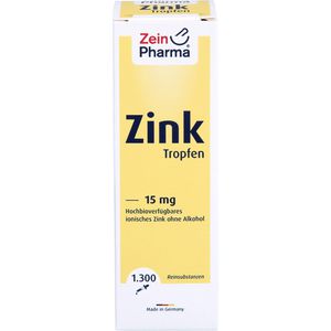 ZINK TROPFEN 15 mg ionisiert