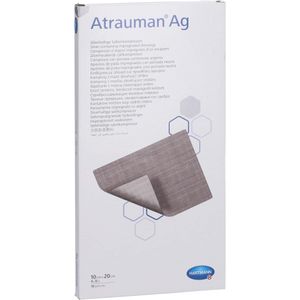 ATRAUMAN Ag 10x20 cm steril Kompressen