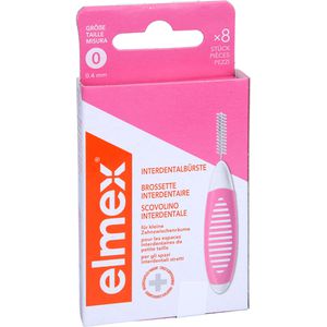 ELMEX Interdentalbürsten ISO Gr.0 0,4 mm rosa