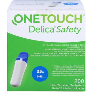 ONE TOUCH Delica Safety Einmalstechhilfe 23 G