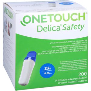 ONE TOUCH Delica Safety Einmalstechhilfe 23 G