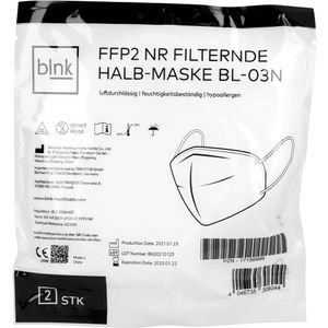 BLNK FFP2 NR Atemschutzmaske o.Ventil 5lag.BL-03N