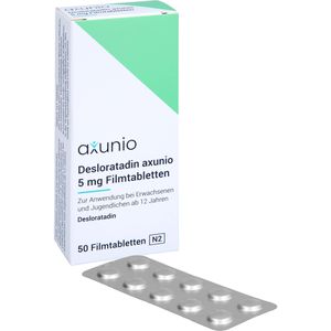 DESLORATADIN axunio 5 mg Filmtabletten